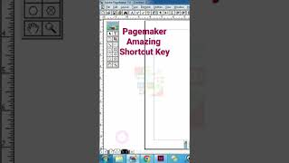 Hidden Shortcut Key for Adobe Pagemaker shorts pagemaker shortcutkey [upl. by Guillaume]