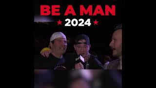 Crowd Goes Nuts for BE A MAN at Barstool Sports Rough amp Rowdy [upl. by Nonnah208]