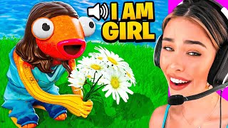 I Went UNDERCOVER in GIRLS ONLY Games Fortnite [upl. by Aley770]