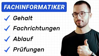 Die Fachinformatiker Ausbildung einfach erklärt [upl. by Fotina]