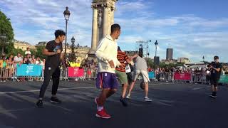 Streetball  Freestyle Summer Tour   Kadour Ziani Brisco Guy Dupuy Kyle [upl. by Garaway]