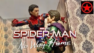 SpiderMan No Way Home Condo Fight Stop Motion  Action Figure Animation [upl. by Meldon]