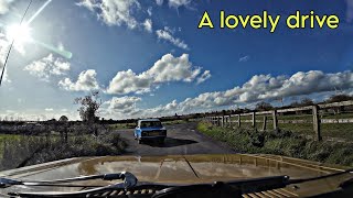 Morris Marina Drive out  Dash cam with friends [upl. by Rehpinnej]