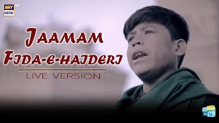 Jaanam Fida e Haideri  Amjad Baltistani  Live Version [upl. by Nwahsek]