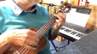 Goodnight Irene  ukulele solo  Colin Tribe [upl. by Hedley]