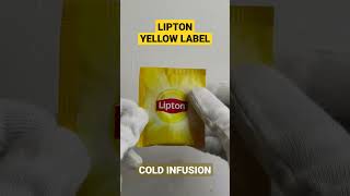 Lipton Yellow Label Tea  Cold Infusion [upl. by Kanya]