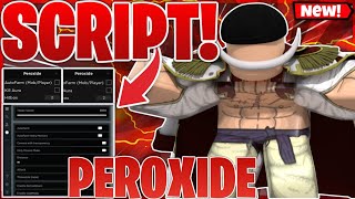 Peroxide Script Hack 2024  Auto Farm  Kill Aura  God Mode and More PASTEBIN 2024 [upl. by Ahsiele167]