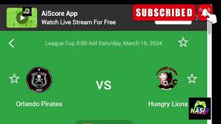 Pirates Vs Hungry Lions Match Scores [upl. by Yrrab707]