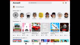 Tuto comment changer son prénom roblox [upl. by Ahsonek769]