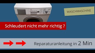 Waschmaschine Lavamat AEG Daempfer Dämpfer Wechsel [upl. by Oppen]