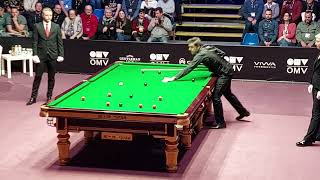 Ronnie OSullivan 147 attempt at Snooker Gála Budapest 20230304 [upl. by Jehias542]