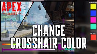 How to Change Crosshair Color in Apex Legends 2024 [upl. by Aihppa]