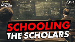 Schooling The Scholars  Shabbat Night Live [upl. by Shwalb]