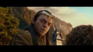 The Hobbit 2012 Extended Edition  Elrond meets Bilbo HD [upl. by Tnilf]