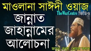 Bangla Waz by Maulana Saidi জান্নাত জাহান্নামের আলোচনা full video [upl. by Ecnerrot]