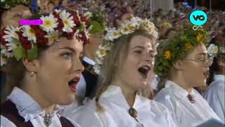 My top 5 songs from latvian song and dance festival 2018 [upl. by Mohandis]