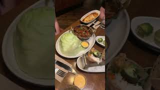 Joey Woodland Hills goodeats laeats lettucewraps avocadoroll fyp fypshorts [upl. by Becki]