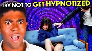 Skeptics Try Not To Get Hypnotized For The First Time  React [upl. by Vasya]