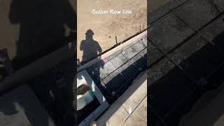 Flowlinegutterconstruction carpenterconcrete work california [upl. by Gib]