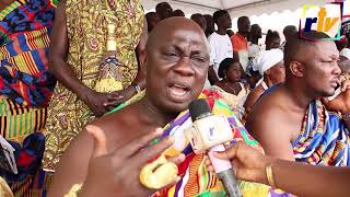 LIVE FROM KYEBI ASANTEHENE OSEI TUTU VISITS OKYEHENE [upl. by Ziegler580]