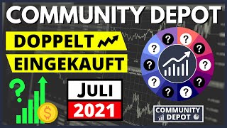 Adobe amp Palantir Zukauf und Shell amp Encavis Dividende  Community Depot Update Juli [upl. by Ayak]