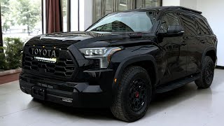 NEW 2024 Toyota Sequoia TRD PRO Brutal Luxury SUV  Exterior And Interior [upl. by Auhsuoj]