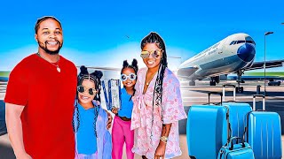 SURPRISING Our DAUGHTERS With Their DREAM VACATION Almost MISSED Our Flight Day 1  Sales Family [upl. by Hachmann]