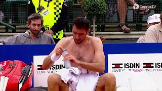 Marin Cilic shirtless in Buenos Aires [upl. by Navac]