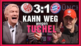 BAYERN VERLIERT 31 in Mainz  Oliver Kahn gefeuert [upl. by Base487]