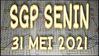 PREDIKSI TARIKAN PAITO SGP SENIN 31 MEI 2021 [upl. by Ellehcyar]