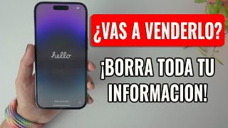 Cómo BORRAR Un iPhone 🔴 Elimina Toda La Información [upl. by Hola]