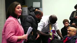 ISOC Islamist Thugs Attempt To Intimidate Maryam Namazie [upl. by Annekam]