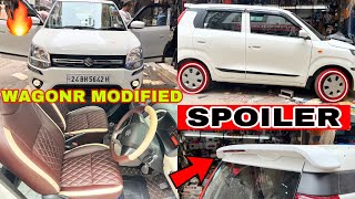 Wagon R modified 🔥fully interior change 🔥best modification✅ [upl. by Napoleon]