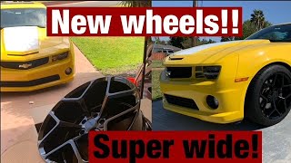 New Wheels for My 2012 Camaro SS  MRR M228  Z28  Wide 315 Rear Meats [upl. by Phineas]