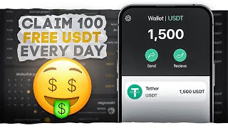 How to Claim 100 Free USDT Every Day amp Withdraw Instantly [upl. by Eira611]