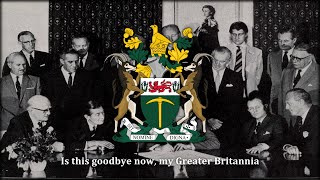 Farewell Britannia  Rhodesian UDI Song [upl. by Josias]