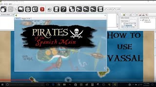 VASSAL tutorial  How to use the VASSAL module for Pirates CSG [upl. by Cody]