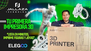 Impresora 3D para joyería 3D Printer Ready in Minutes [upl. by Fallon]