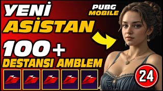 100 DESTANSI AMBLEM ALDIM  YENÄ° CANLI ASÄ°STAN GELDÄ°  LILY ASÄ°STAN  EV GÃœNCELLEMESÄ°  PUBG MOBILE [upl. by Aciraj]