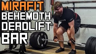 Mirafit Behemoth Deadlift Bar Review [upl. by Hanfurd]