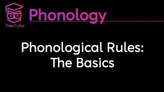 Phonology SPE Phonological Rules [upl. by Ntsuj]