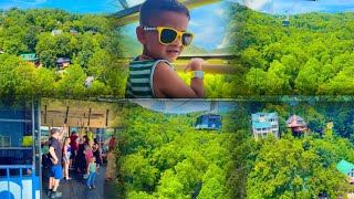 One Of The America’s largest Aerial Tramway for the best of view smokies in Ober mountain TN [upl. by German802]