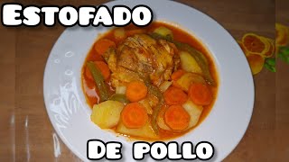 ESTOFADO DE POLLO RECETA [upl. by Girand]