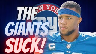 The New York Giants are IN SHAMBLESEPIC RANT [upl. by Ellezaj150]