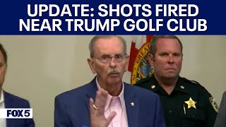 SHOTS FIRED NEAR TRUMP GOLF CLUB [upl. by Langill]