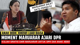 Menteri Paling Hebat Dan Berani Maruarar Goncang Gedung DPR RI [upl. by Gilberto186]