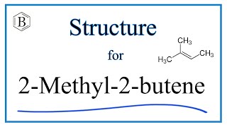 How to Write the Structural Formula for 2Methy2butene 2Methylbut2ene [upl. by Claudette253]