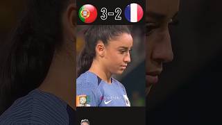 France Womens vs Portugal Mens Epic PenaltyShootout🥶😱cr7 football shorts CR7HDTV1 [upl. by Hadria]