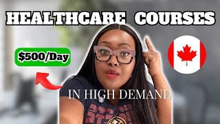 Top Healthcare Certifications in Canada That Pay Over 500 a Day [upl. by Nomae471]