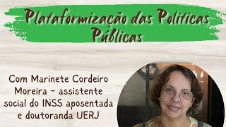 Plataformização das Politicas Públicas  CRESSMT [upl. by Lidda]